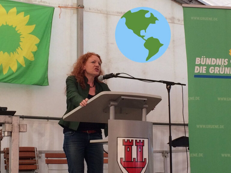 Margarete Bause in Rothenburg – Bierzeltrede auf der Sommermesse