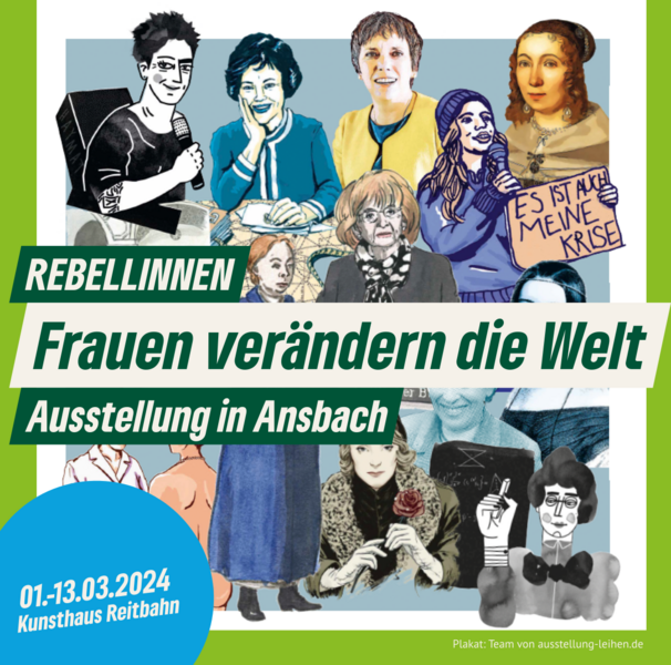 Ausstellung: Rebellinnen – Frauen verändern die Welt