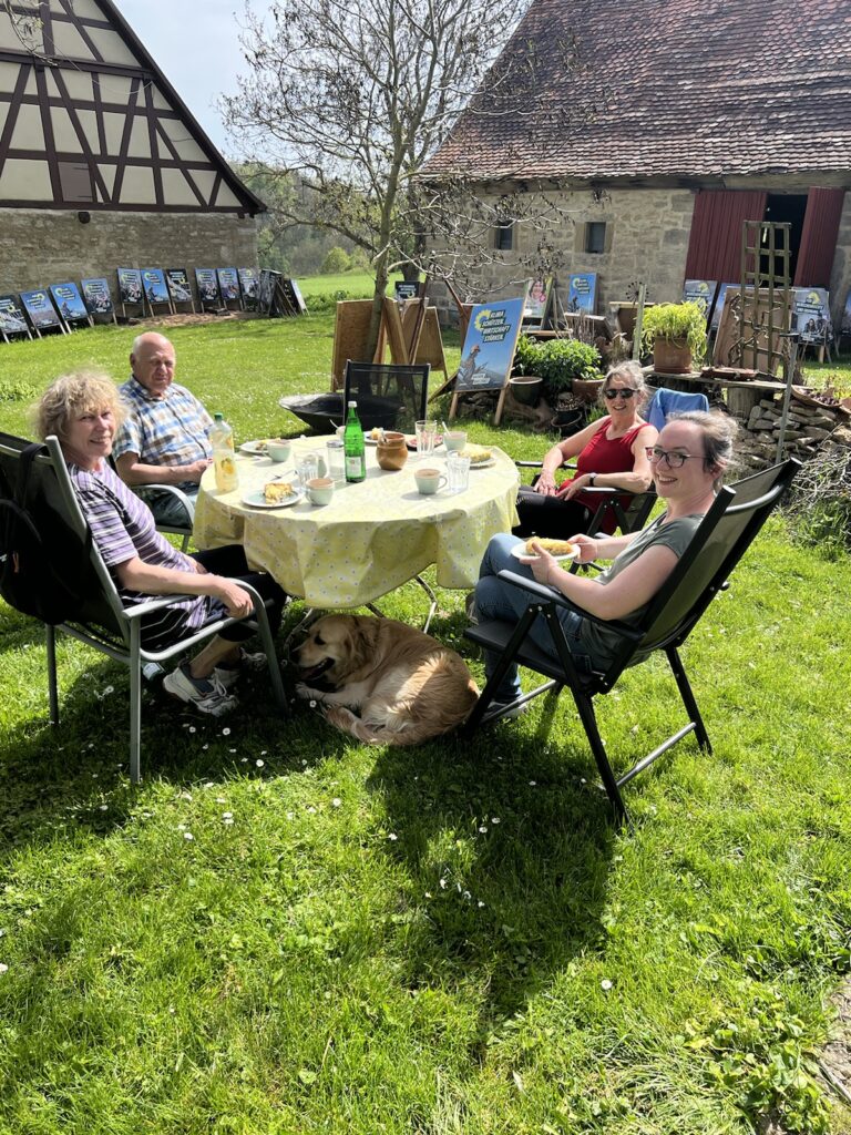 Europawahl Plakate gekleistert im Ortsverband Rothenburg und Umland