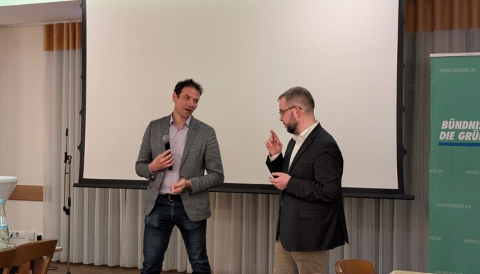 Martin Stümpfig und Andreas Hanna-Krahl im Dialog