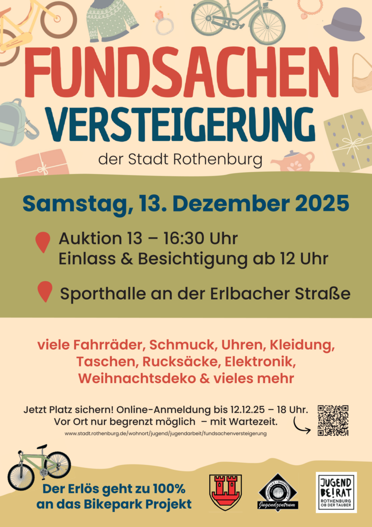Fundsachen Versteigerung der Stadt Rothenburg (überparteilich)