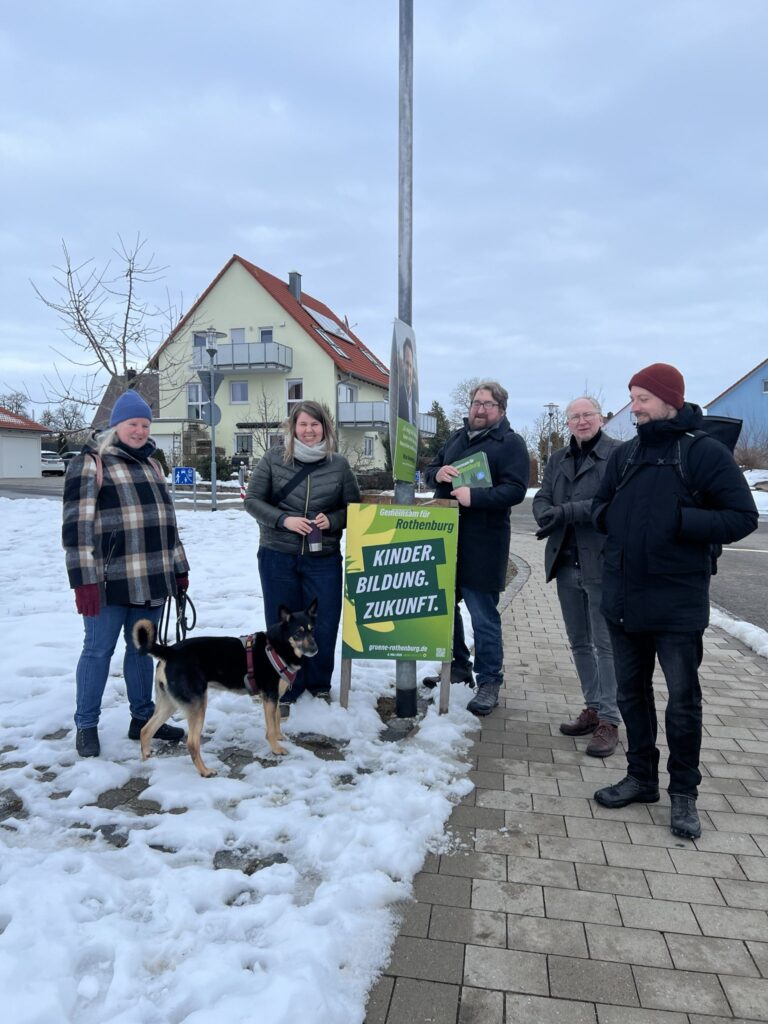 Ortsteilbegehung in Heckenacker und Katzenbuckel – Direkter Austausch mit Bürger*innen im Vorfeld der Kommunalwahl