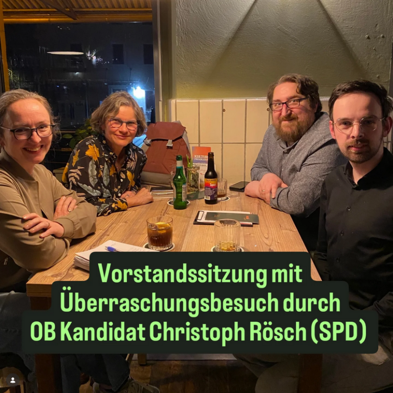 🌱 Überraschungsgast in unserer Vorstandssitzung!