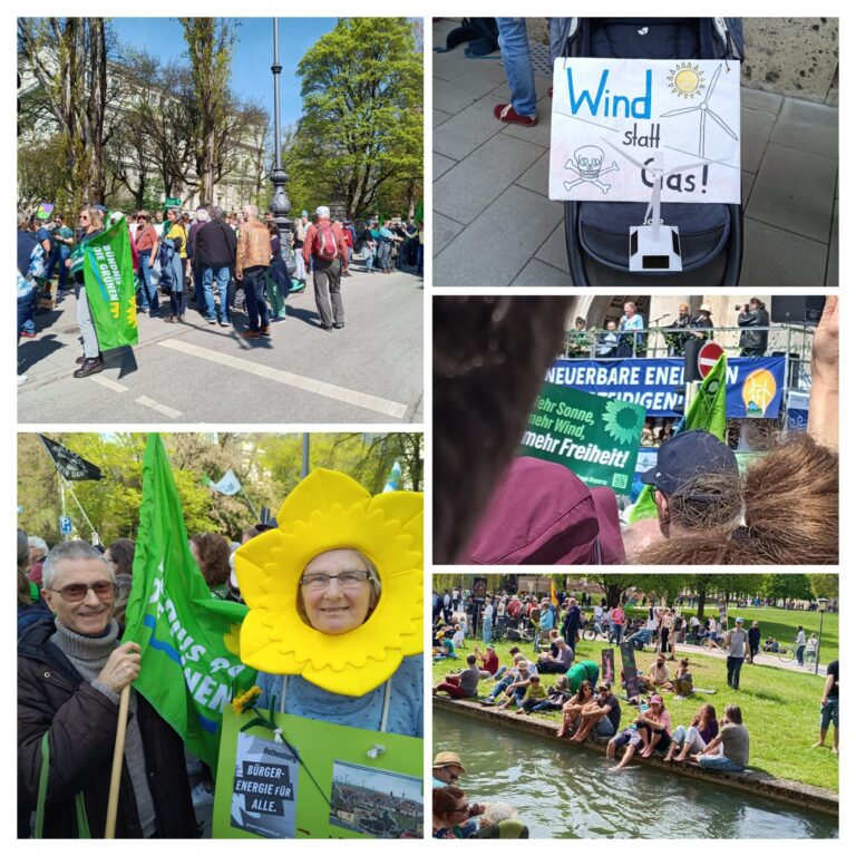 Starke Signale vom Siegestor: Gemeinsam für die Energiewende!