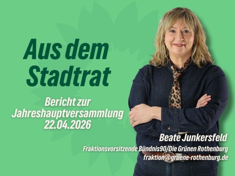Bericht aus der Fraktion zur Mitgliederversammlung 22.04.2026
